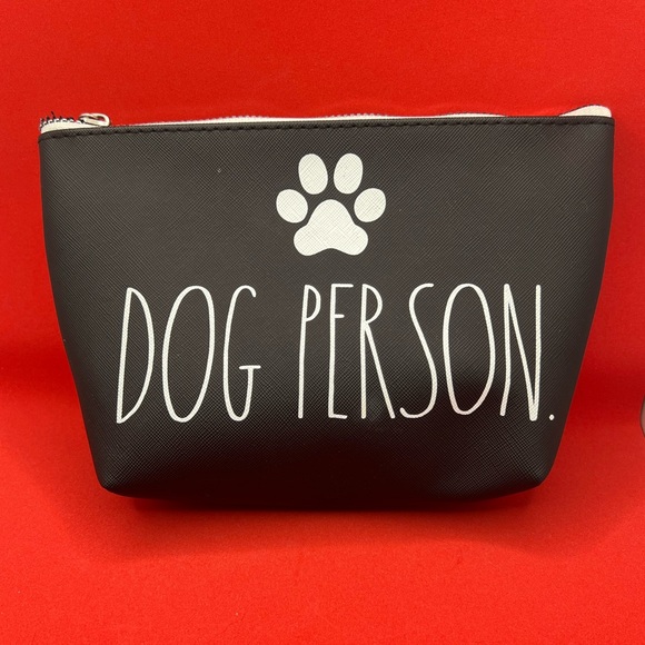 Rae Dunn Dog Person Make-Up Bag - Picture 1 of 2
